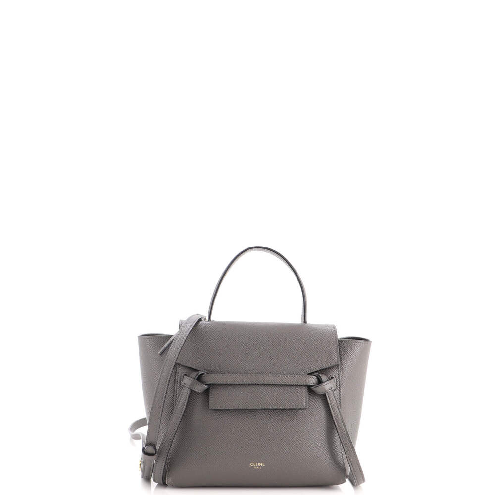 Celine Nano Belt Bag Textured Leather